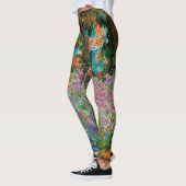 Leggings Iris Jardin Monet Giverny fleurs (Gauche)