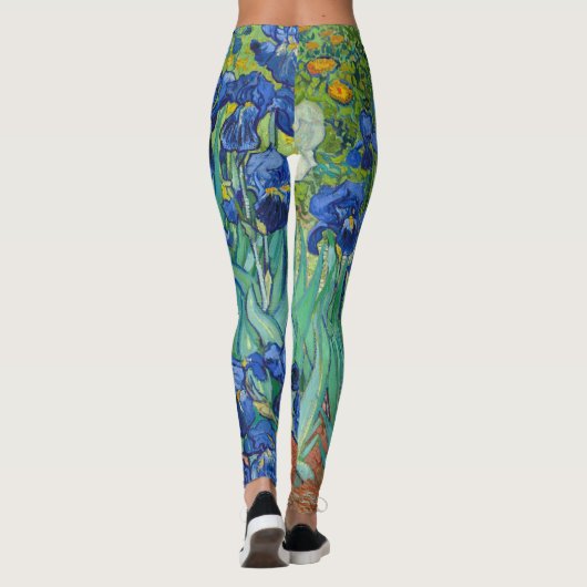 Leggings Iris par Van Gogh (Dos)