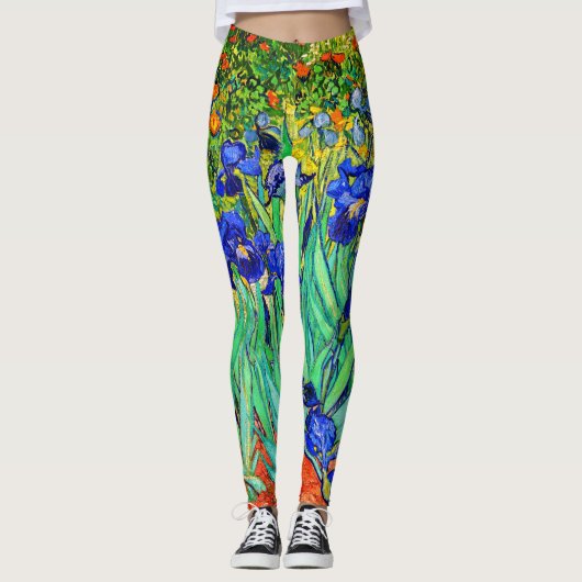 Leggings Irises de Vincent Van Gogh (Devant)