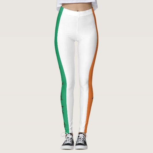 Leggings Irish Flag Irlande (Devant)