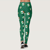 Leggings Irish Kisses Jour de la Saint Patrick mignon (Dos)