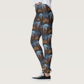 Leggings Irish Red Setter Halloween Épouvantable (Gauche)