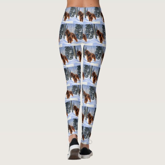 Leggings Irish Setter Let It Neige Christmas (Dos)