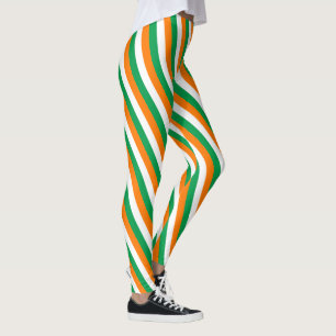 Leggings Irlandais et fan de mode du drapeau irlandais