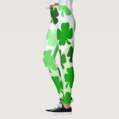 Leggings irlandais shamrock (Gauche)