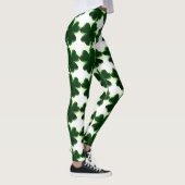 Leggings Irlandais St. Patricks Day Four Leaf Clovers (Droite)