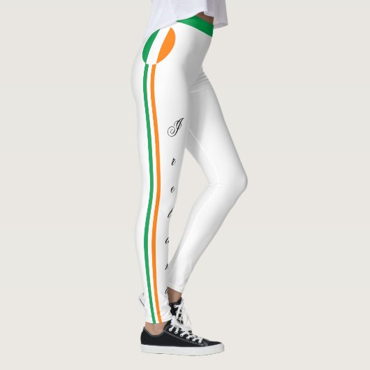 Leggings Irlande et drapeau irlandais mode voyage/ventilate (Droite)