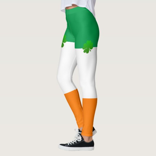 Leggings Irlande & Shamrock, Irish Flag mode / sport (Gauche)