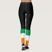 Leggings IRLANDE St. Patrick's Day Drapeau de l'Irlande Noi (Dos)