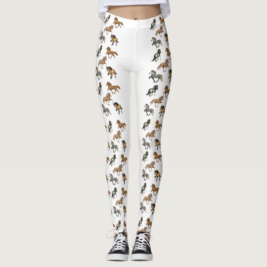 Leggings Islandais dans la démarche (Devant)