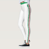 Leggings Italie & Italie Drapeau mode, fans de voyage/sport (Gauche)
