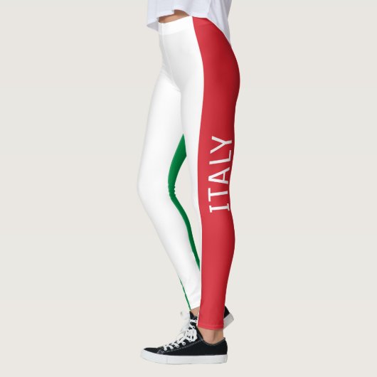 Leggings Italie Style drapeau national (Gauche)