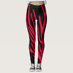 Leggings It's Summer, Sun and Beach Time Conception Leg