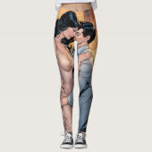 Leggings J. Scott Campbell, art de Jim Lee, cheveux foncés (Devant)