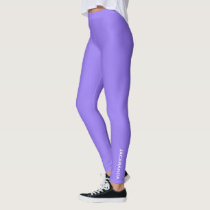 Leggings Jacaranda purple color