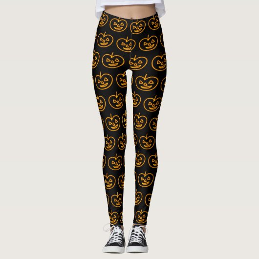 Leggings Jack o' Lantern (Devant)