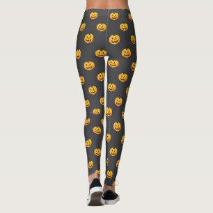 Leggings Jack-o'-lantern Citrouille Halloween