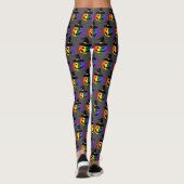 Leggings Jack-O'-Lantern Fierté LGBT+ (Dos)