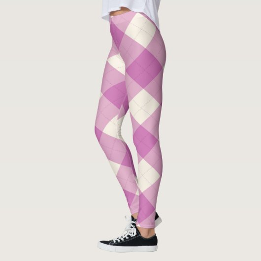 Leggings Jacquard MeanClique violet (Gauche)