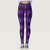 Leggings Jacquard Purple Fuentes (Devant)