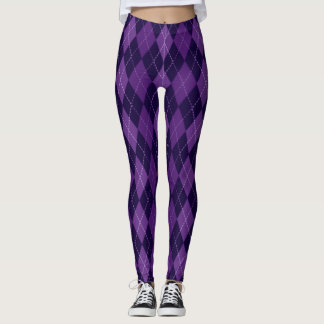 Leggings Jacquard Purple Fuentes