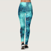 Leggings Jade en marbre (Dos)