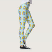 Leggings J'adore le yaourt d'abricot (Droite)