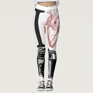Leggings J'adore les légendes de la photographie Vintage