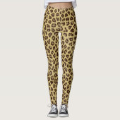 Leggings Jaguar Fur Motif (Devant)