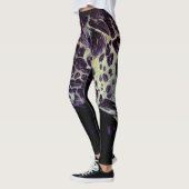Leggings Jaguar moderne violet (Gauche)