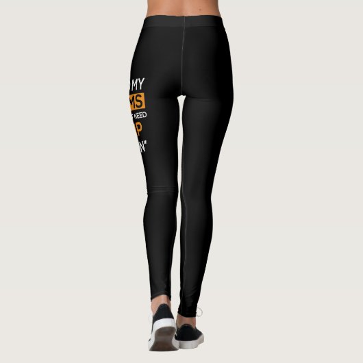 Leggings J'Ai Googlé Mes Symptômes Il S'Est Avéré Que J'Ava (Dos)