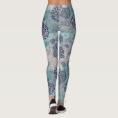 Leggings J'ai survécu à Blue Covid Virus (Dos)