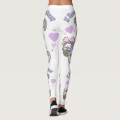 Leggings J'Aime Le Lapin De Pâques (Dos)