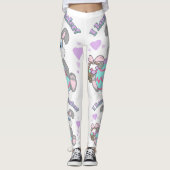 Leggings J'Aime Le Lapin De Pâques (Devant)