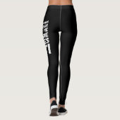 Leggings J'aime le t-shirt de Trinidad and Tobago Food (Dos)