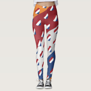 Leggings J'aime les couleurs néerlandaises néerlandaises de