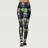 Leggings J'aime les robots (Dos)