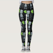 Leggings J'aime les robots (Devant)
