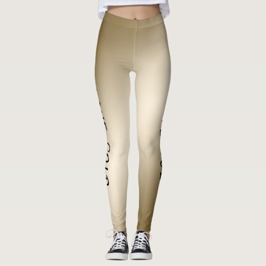 LEGGINGS J'AIME L'OR (Devant)