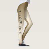 LEGGINGS J'AIME L'OR (Droite)