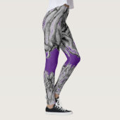 Leggings Jalons attrapants pour l'exercice ou l'usure décon (Droite)
