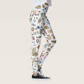 Leggings Jalons de conception côtière et nautique (Droite)
