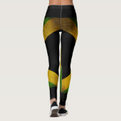 Leggings Jamaica Flag - Proud Jamaicans - yoga Leggins (Dos)