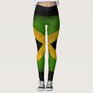 Leggings Jamaica Flag - Proud Jamaicans - yoga Leggins