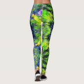 Leggings Jamaïcain Arbres J001 (Dos)