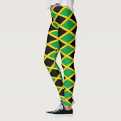 Leggings Jamaican flag (Gauche)