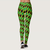 Leggings Jamaïque mode & Jamaïcain Drapeau Voyage / sports (Dos)