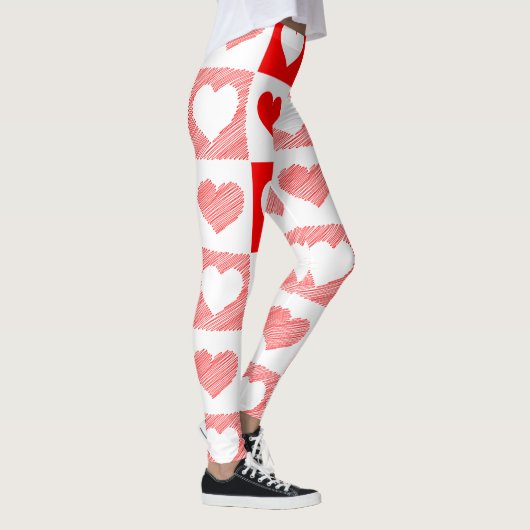 Leggings jambe de coeur (Droite)