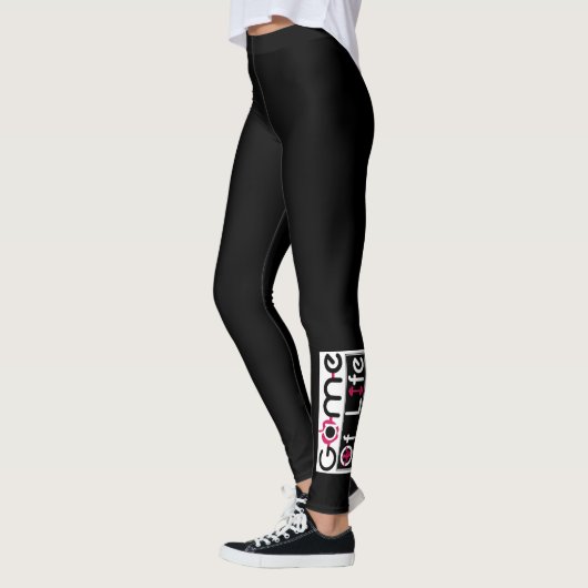 Leggings Jambe noire (Gauche)
