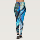 Leggings Jambes Abstraites (Dos)